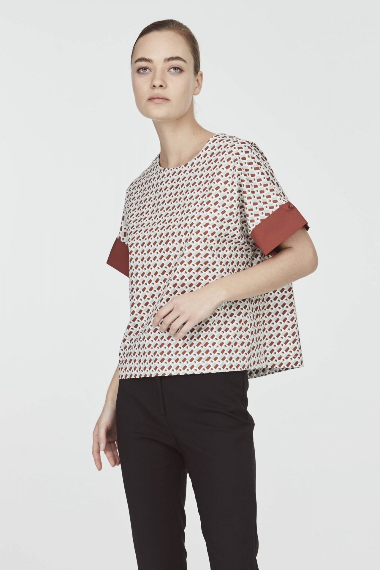 Printed Magyar Blouse