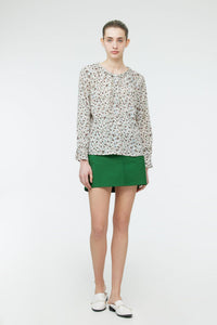 green floral