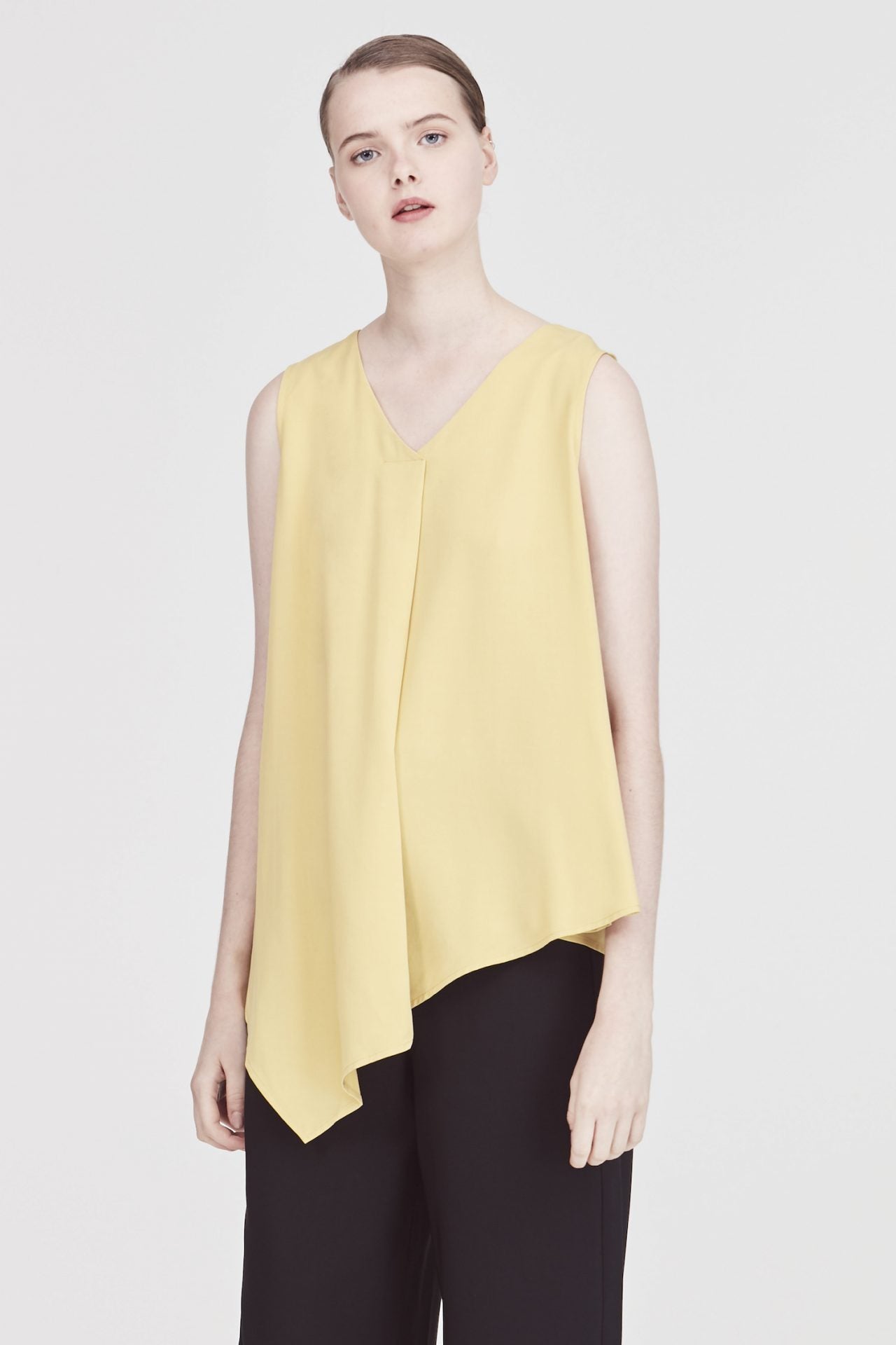 Asymmetrical Hem Tank Top