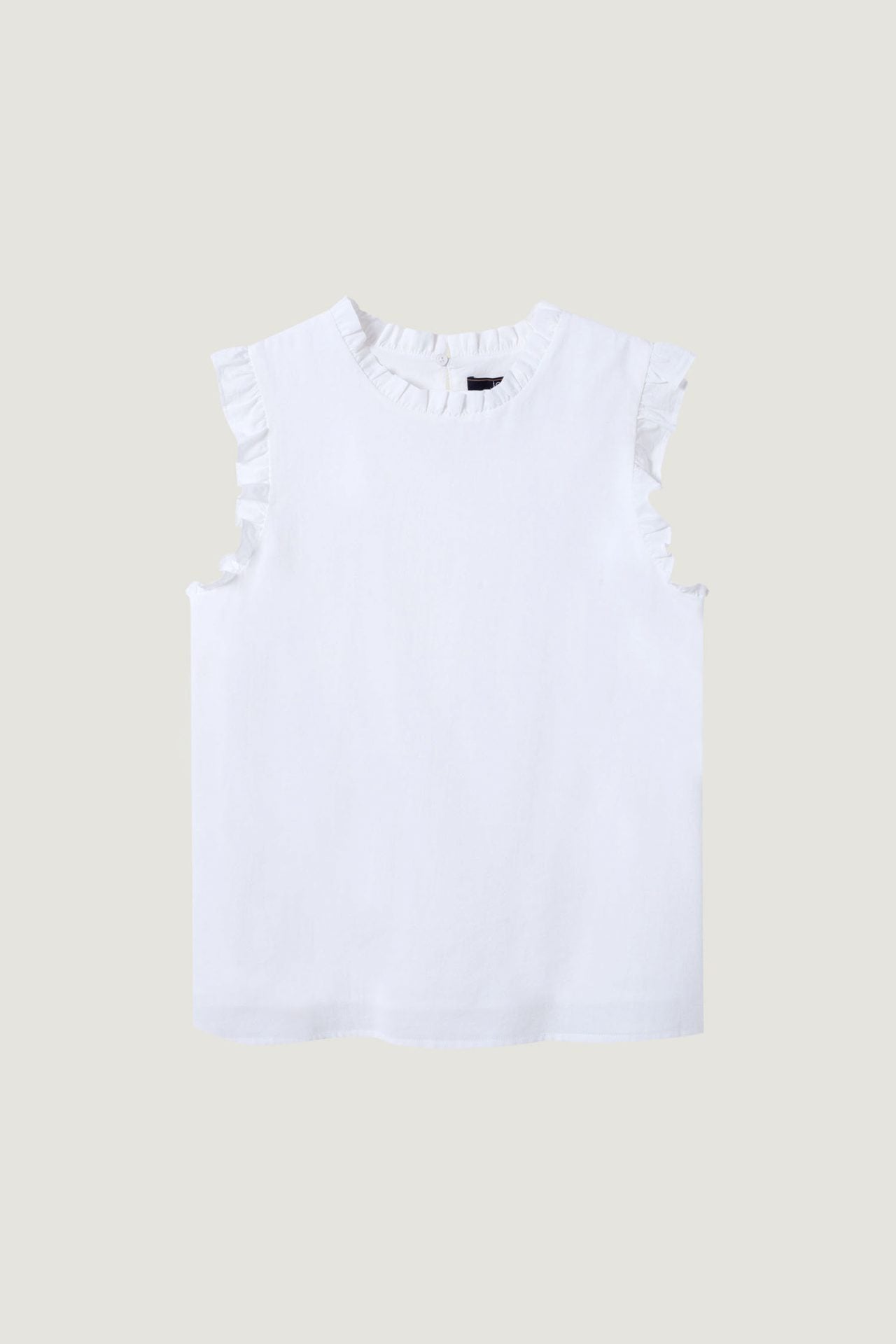 Frill Trimmed Blouse