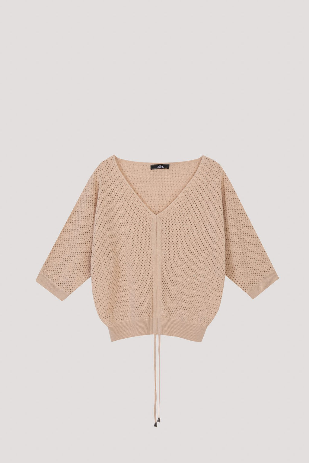 Centre Scrunched Knit Blouse Iora