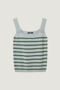 Square Neck Strappy Knit