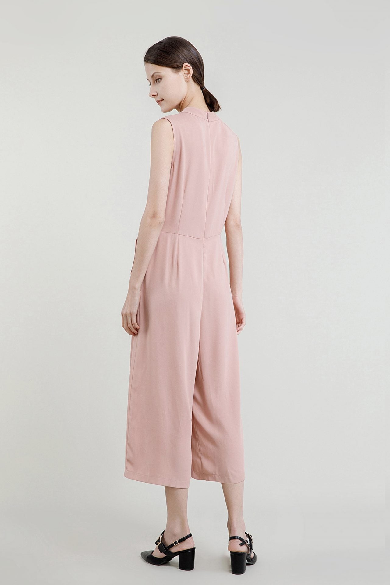 Tied Detail Overlying Jumpsuit