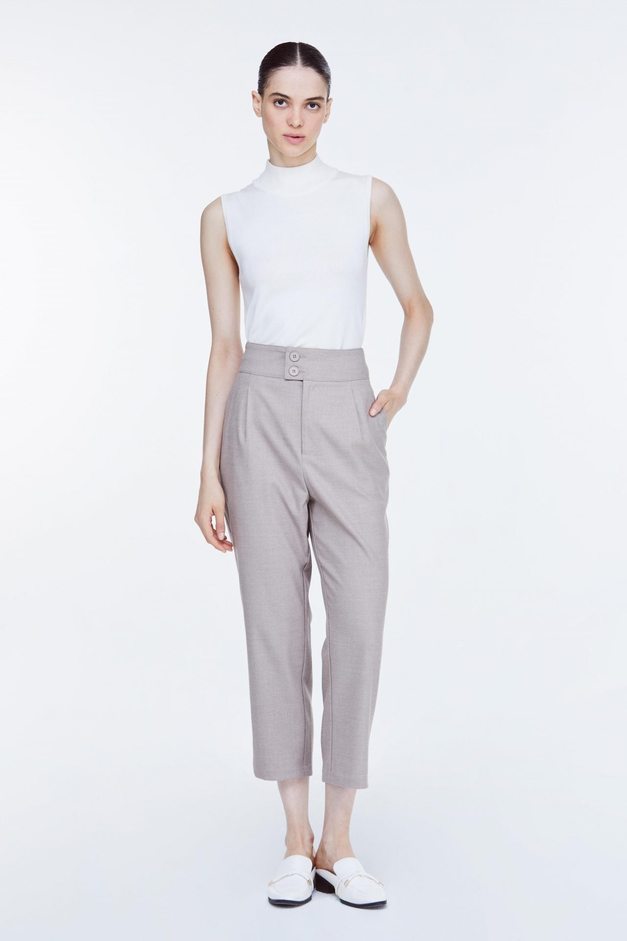 khaki grey