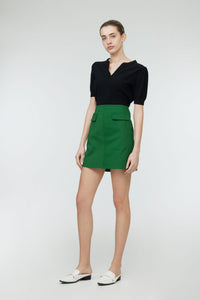 A-Line Flap Skirt