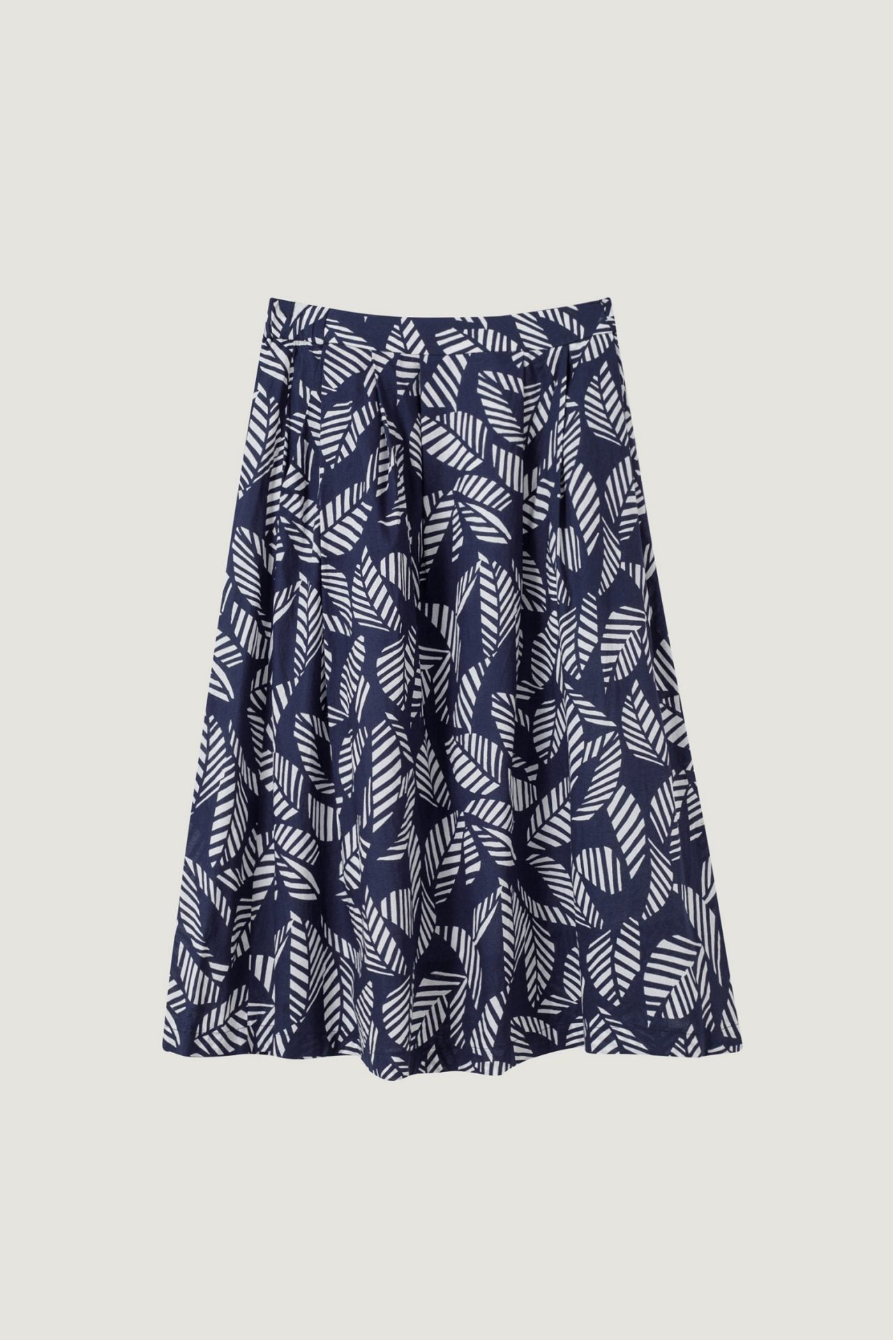 Printed Flare Skirt