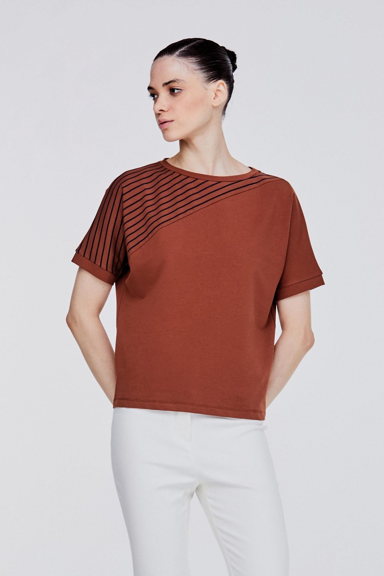 brown