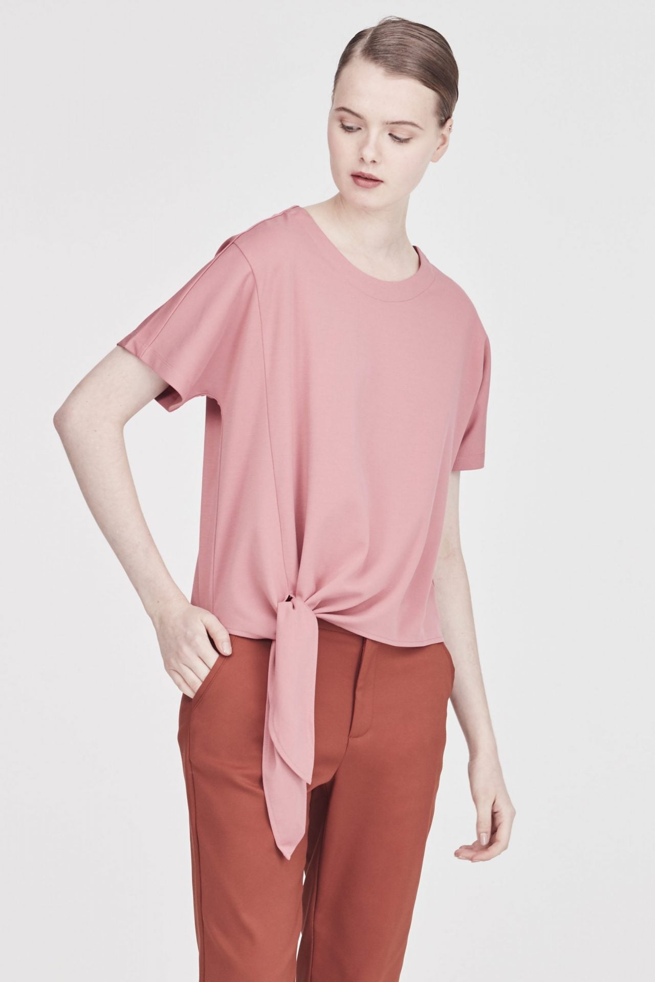 Side Ribbon Top