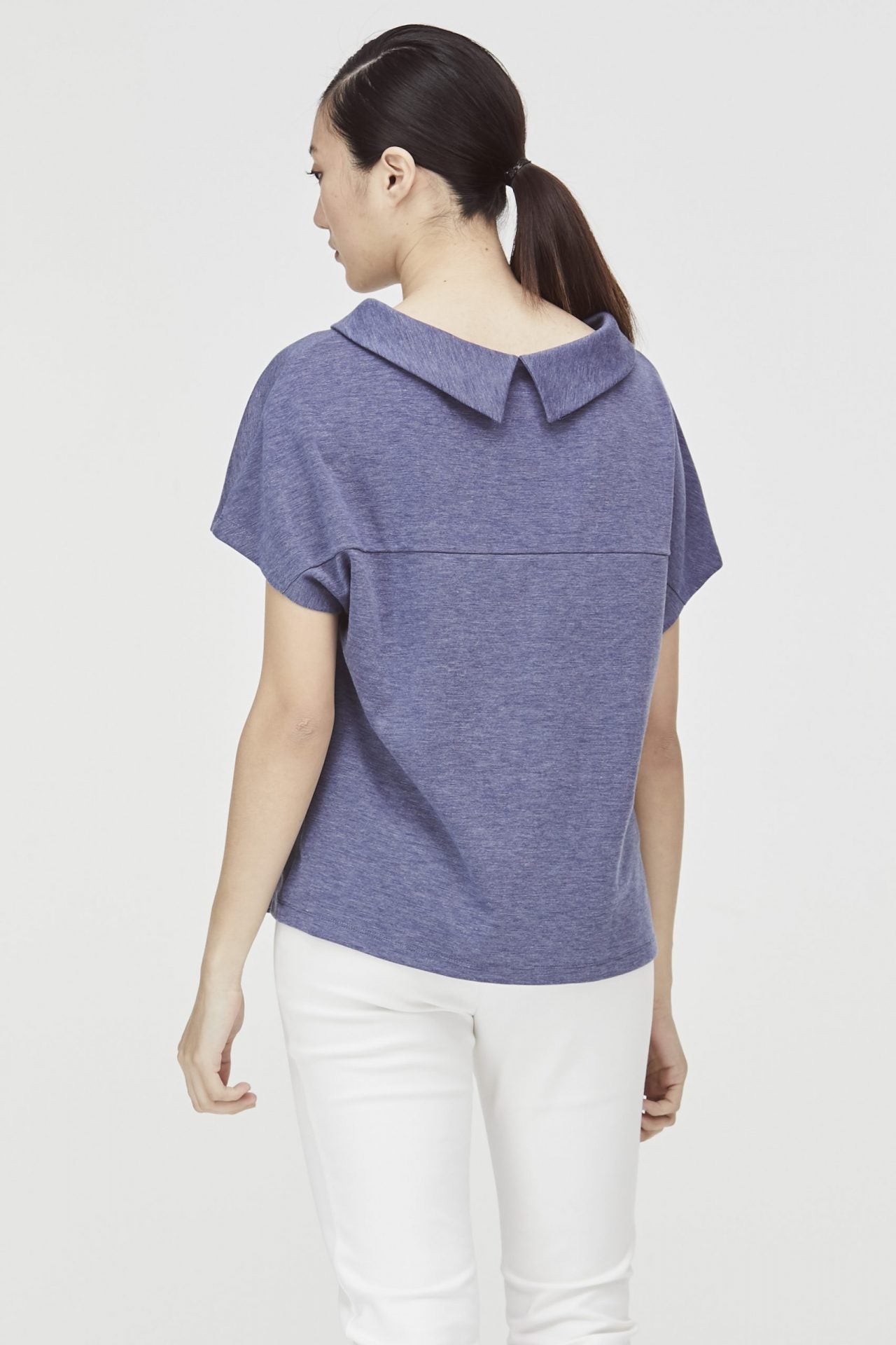 Turn-Down Collar Tee