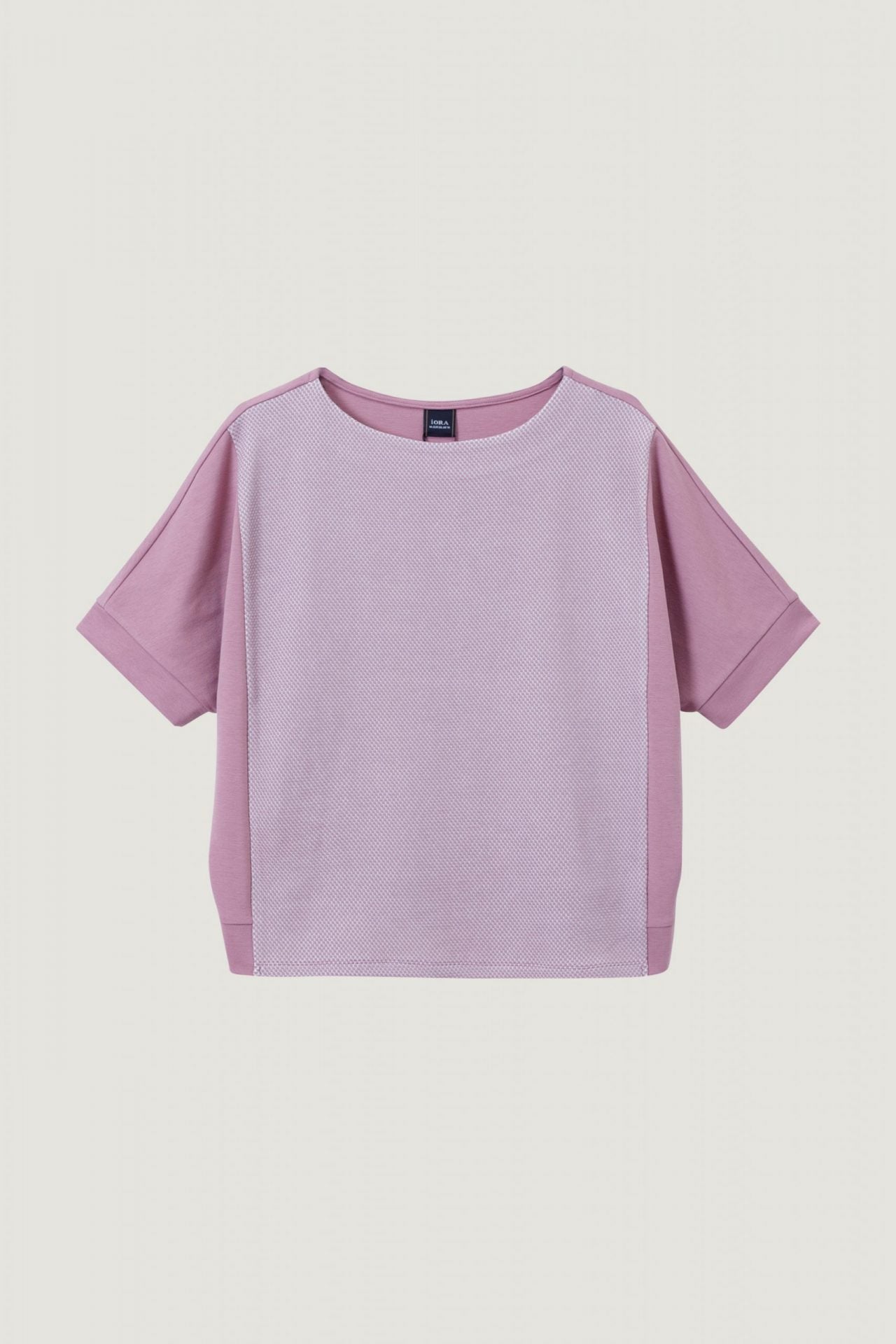 Conrast Fabric Tee