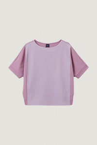 Conrast Fabric Tee