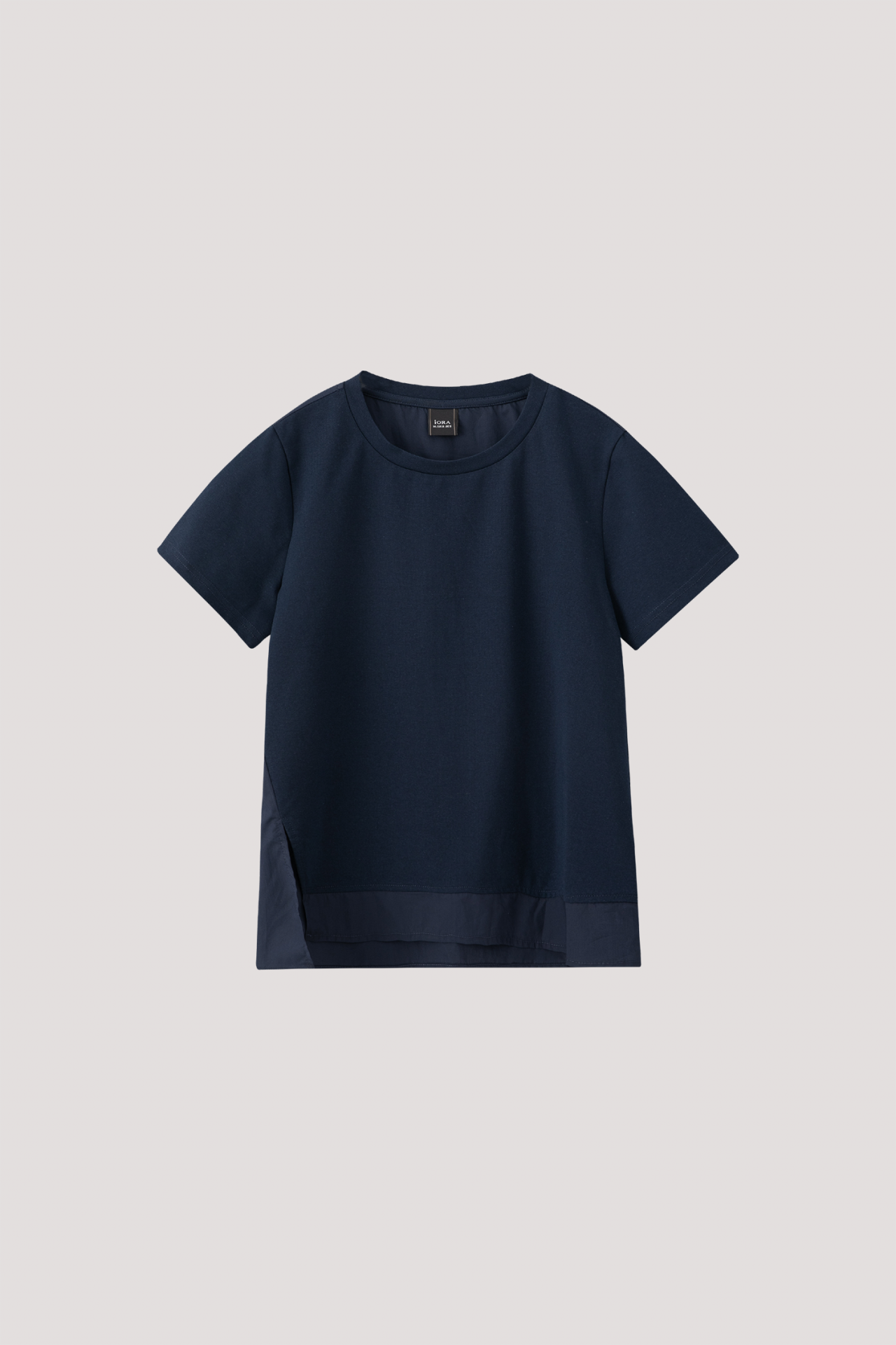 Asymmetrical Slit Tee Iora