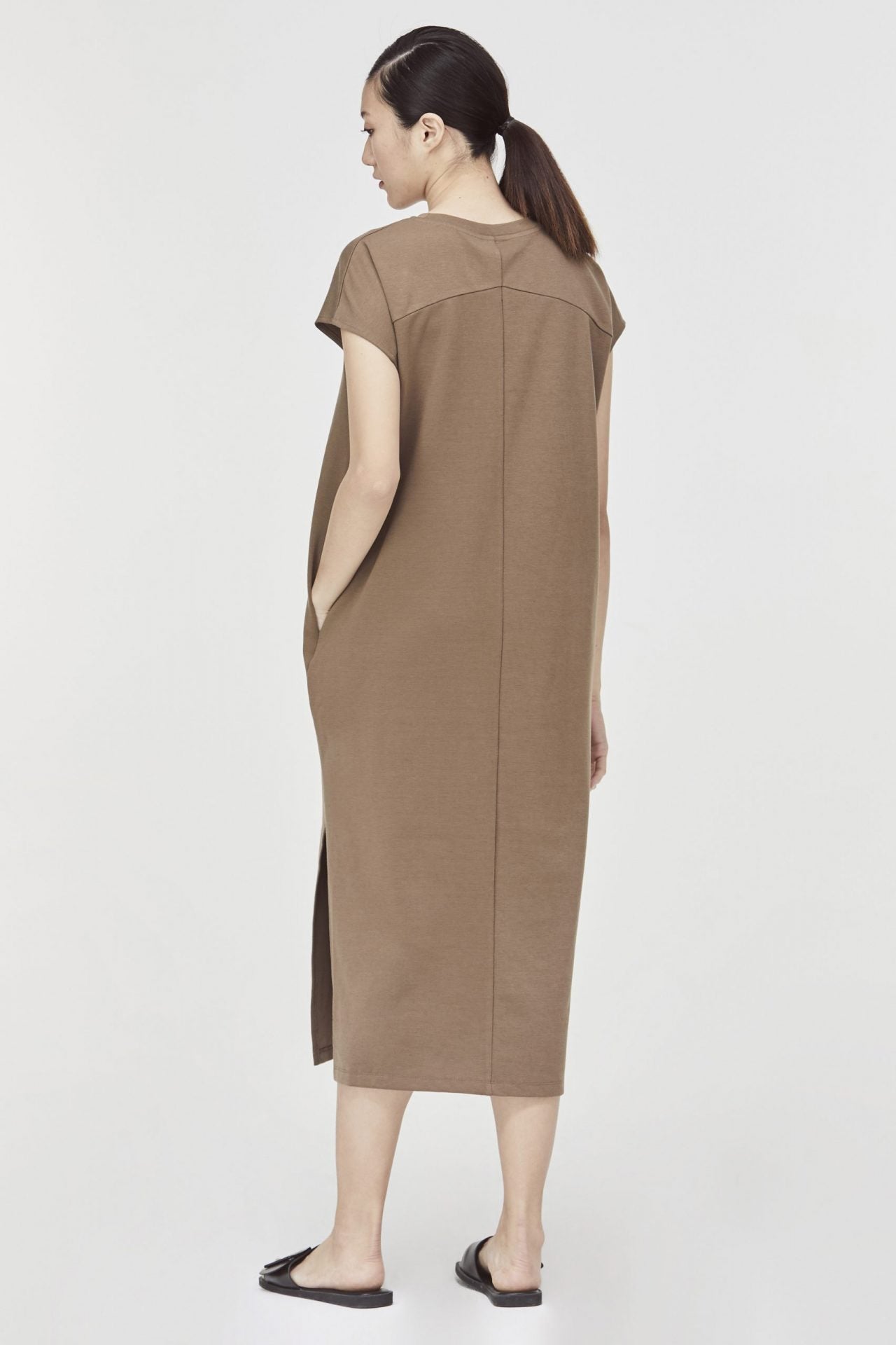 Magyar Cut Slit Dress