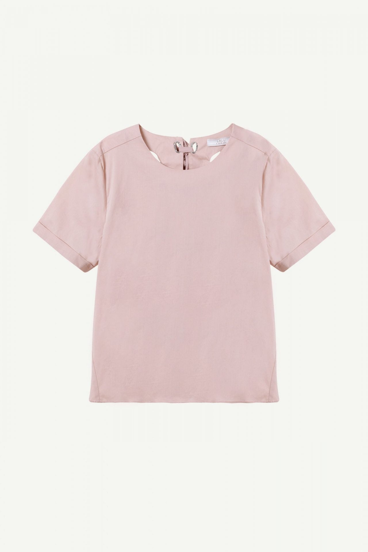 Cotton Ribbon Tie Blouse