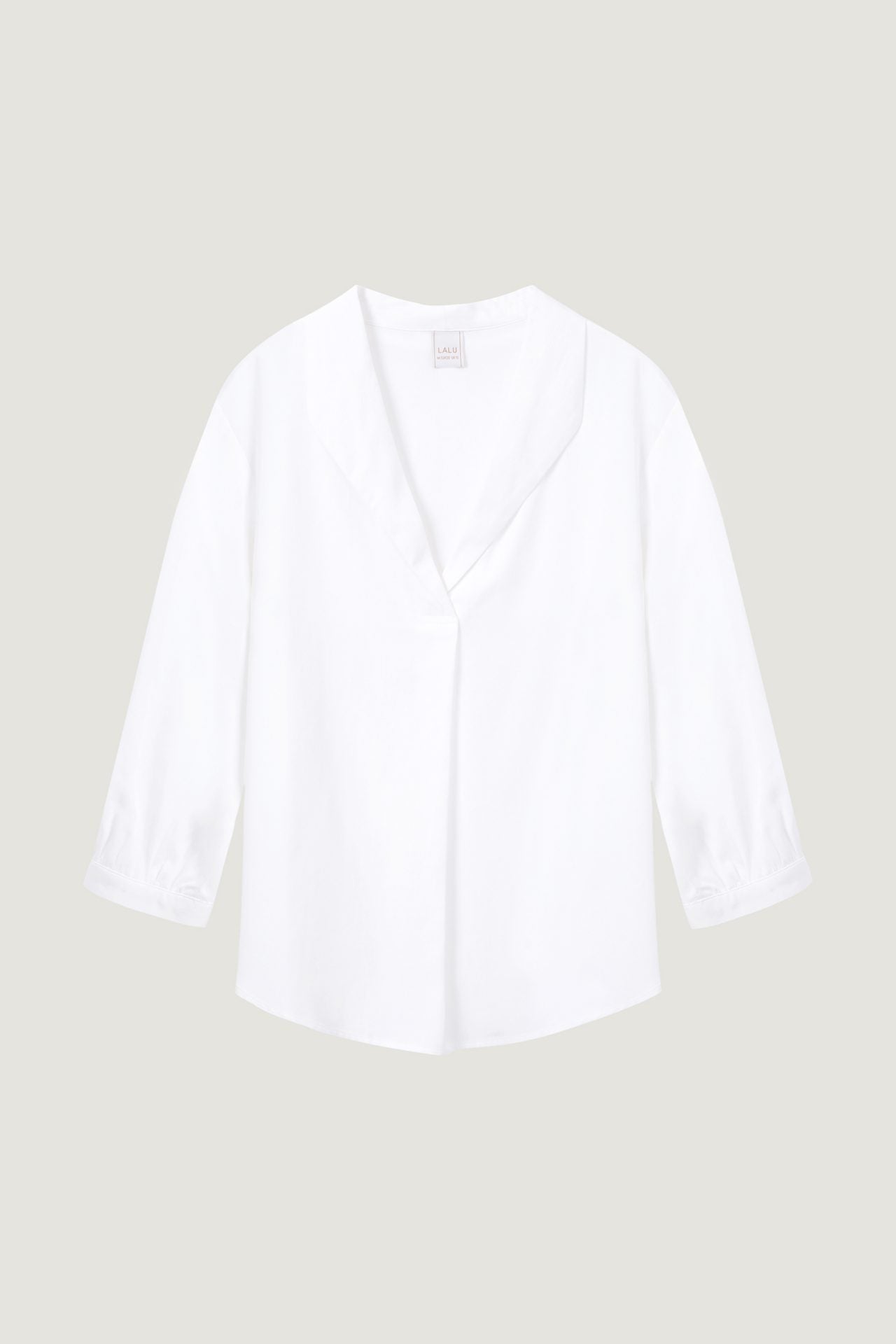 Rayon Collared Blouse
