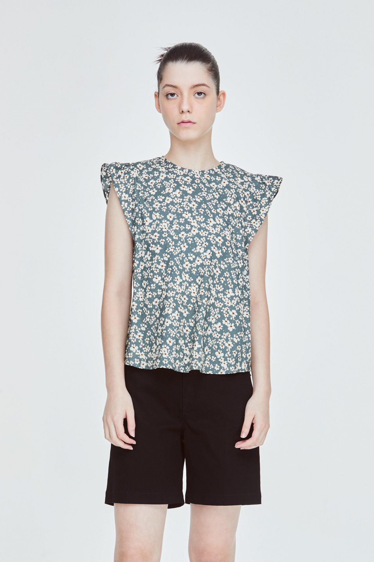 sage floral