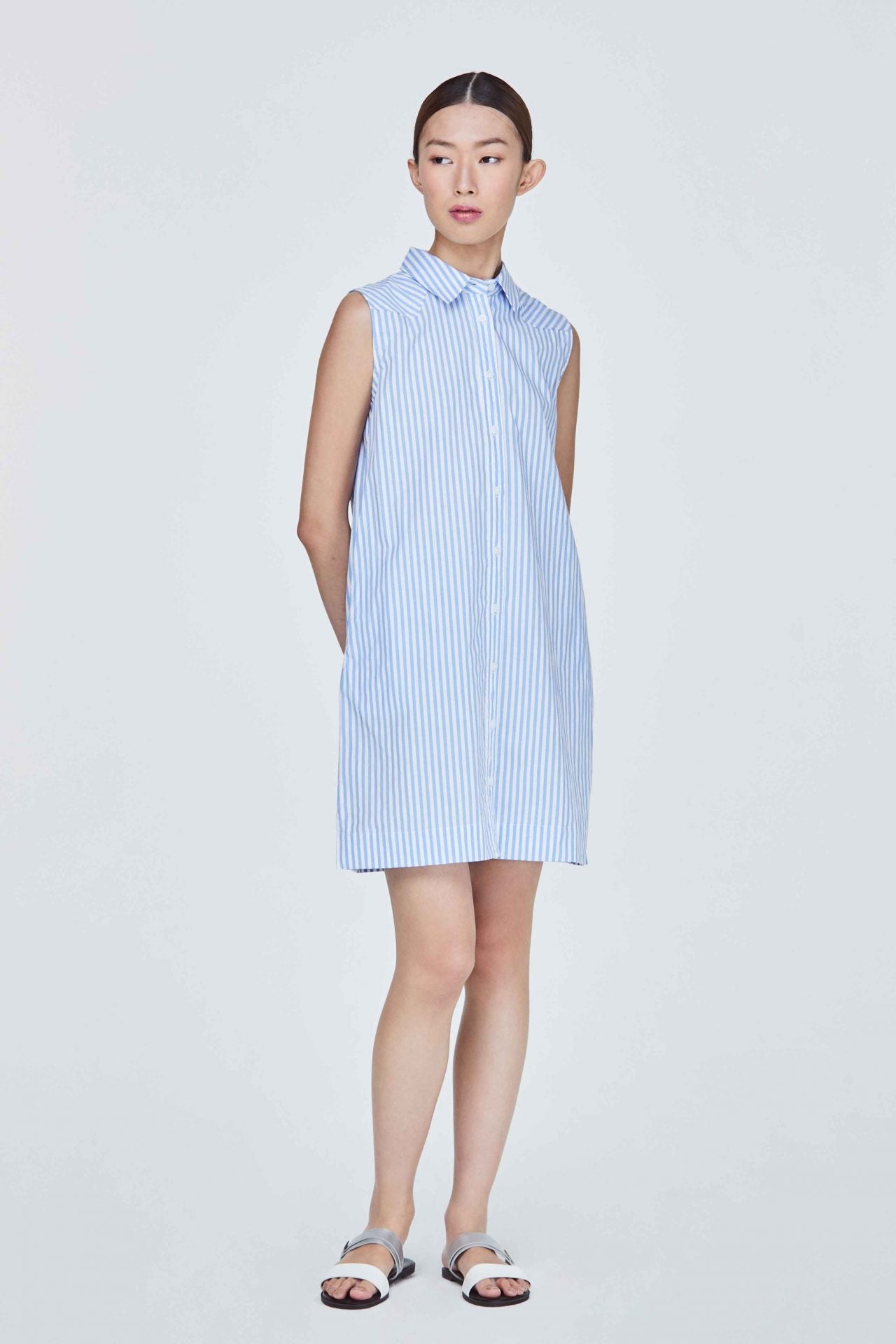 blue stripes