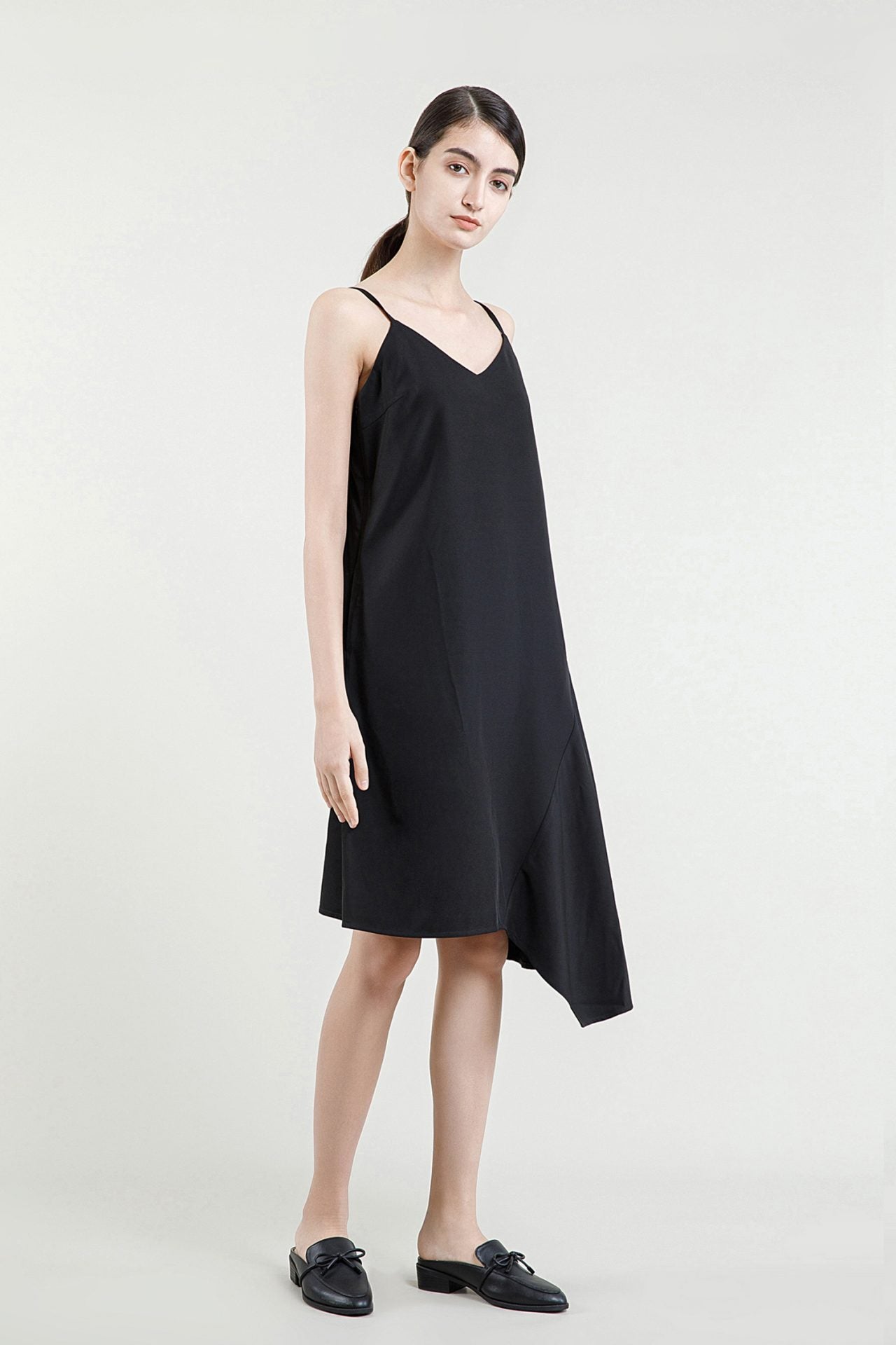 Asymmetric Hem Dress