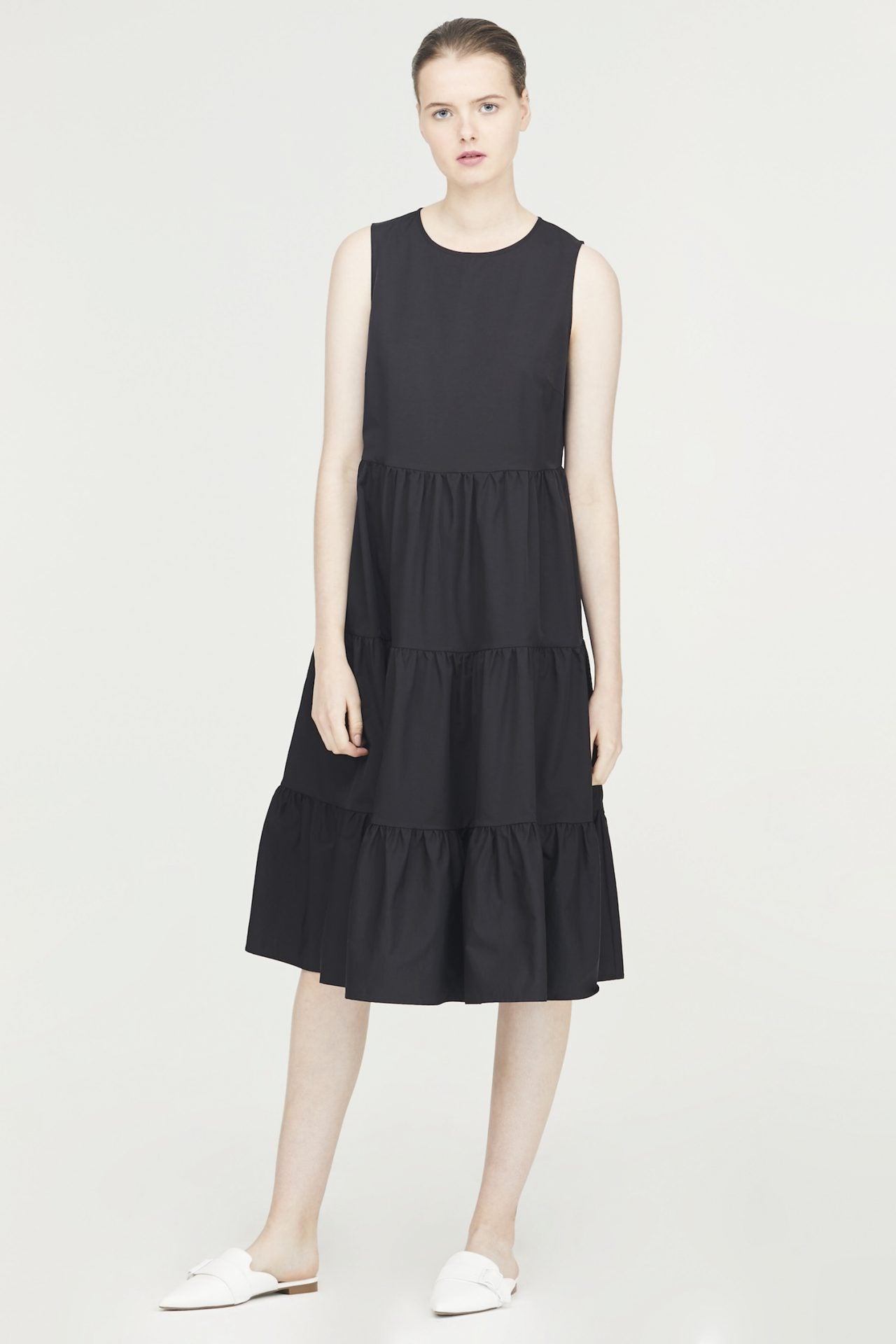 Gathered Tiers Dress