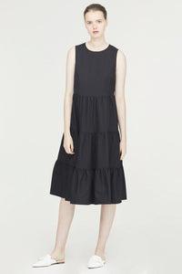 Gathered Tiers Dress