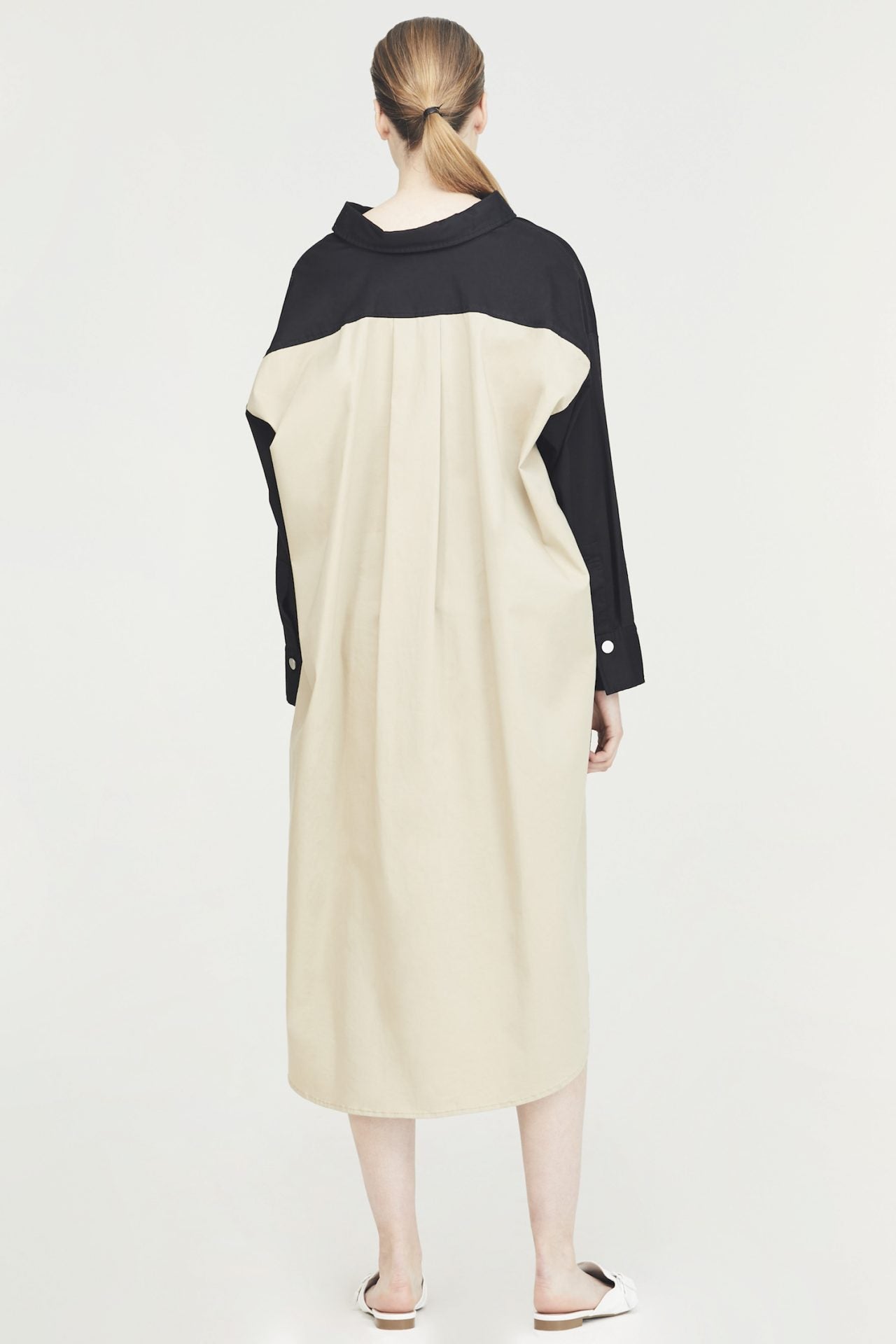Colourblock Shirt Dress