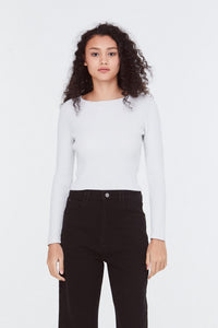 Cropped Rib Top