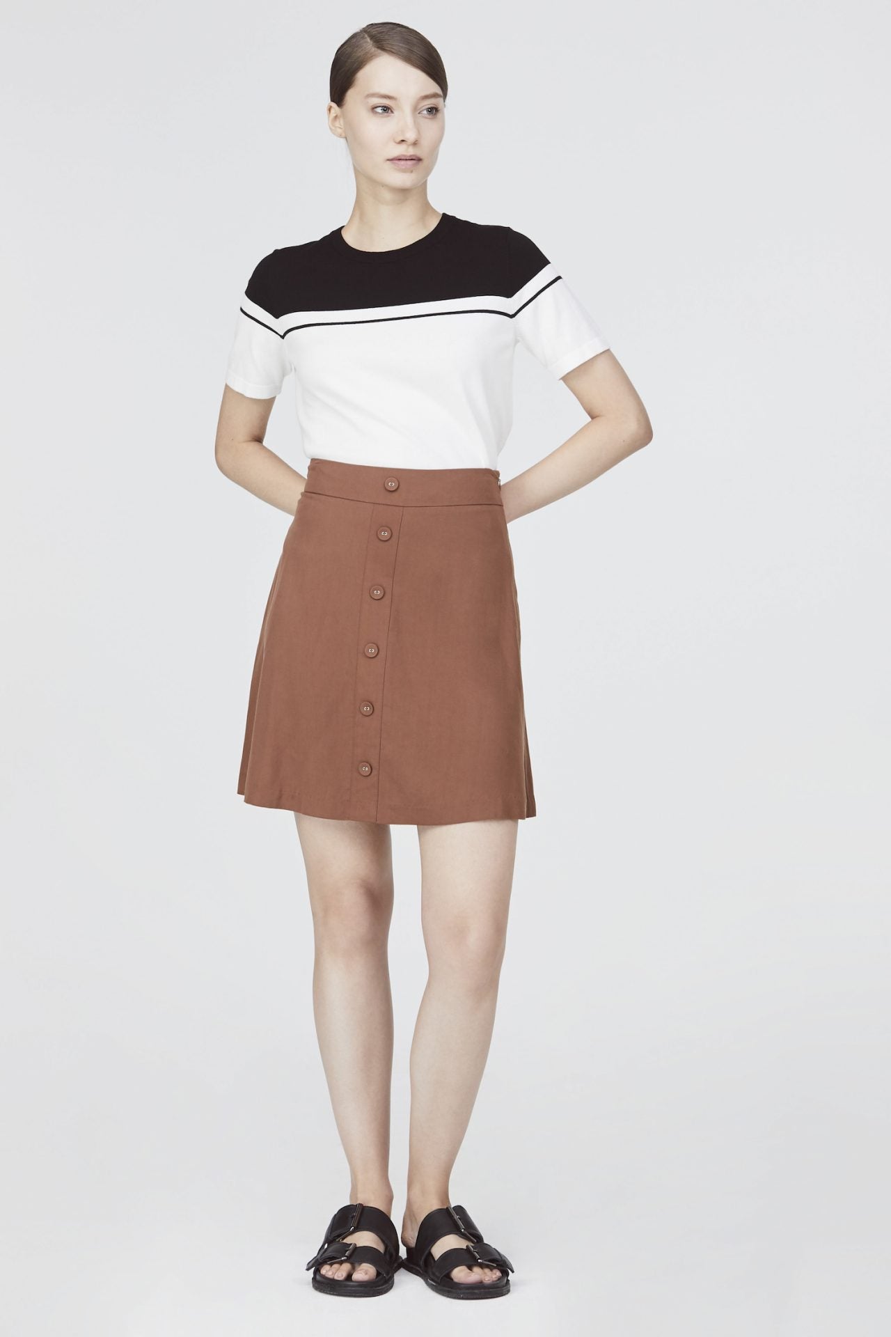 brown