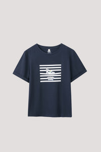 Striped Bugs Bunny Tee