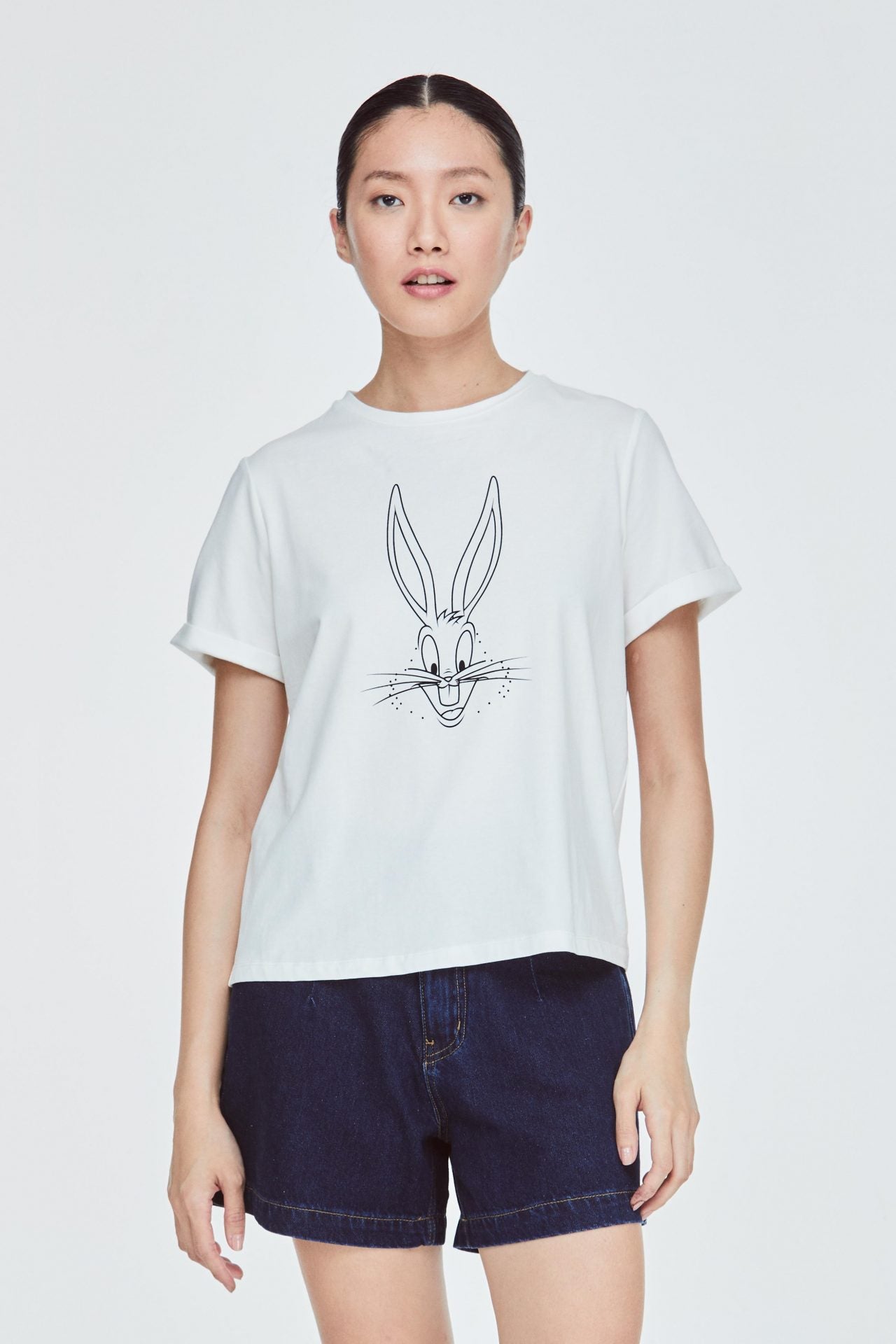 Illustrated Dot Bugs Bunny Tee