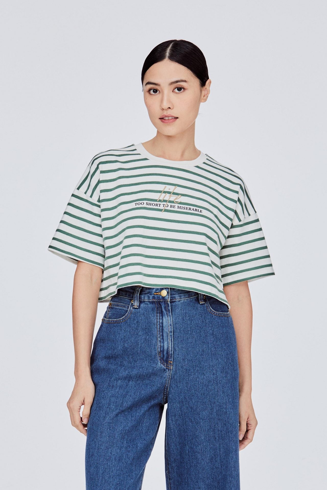 green stripe