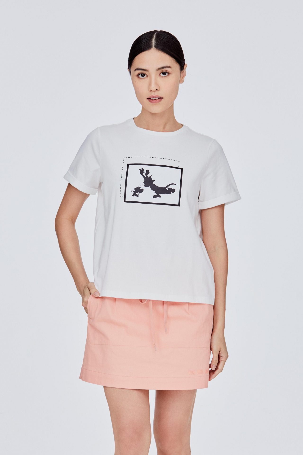 Printed Graphic Top