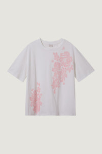 Floral Velvet Print Tee