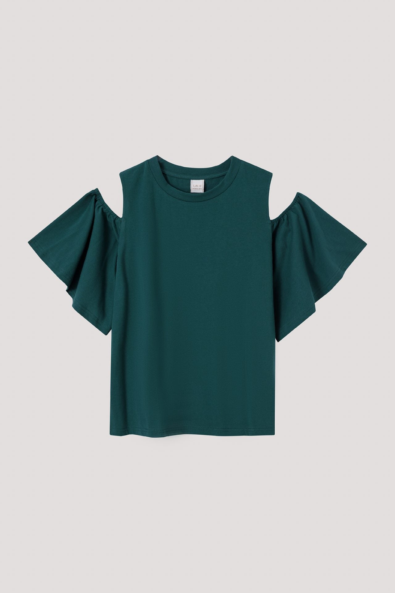 Cut-Out Shoulder Blouse