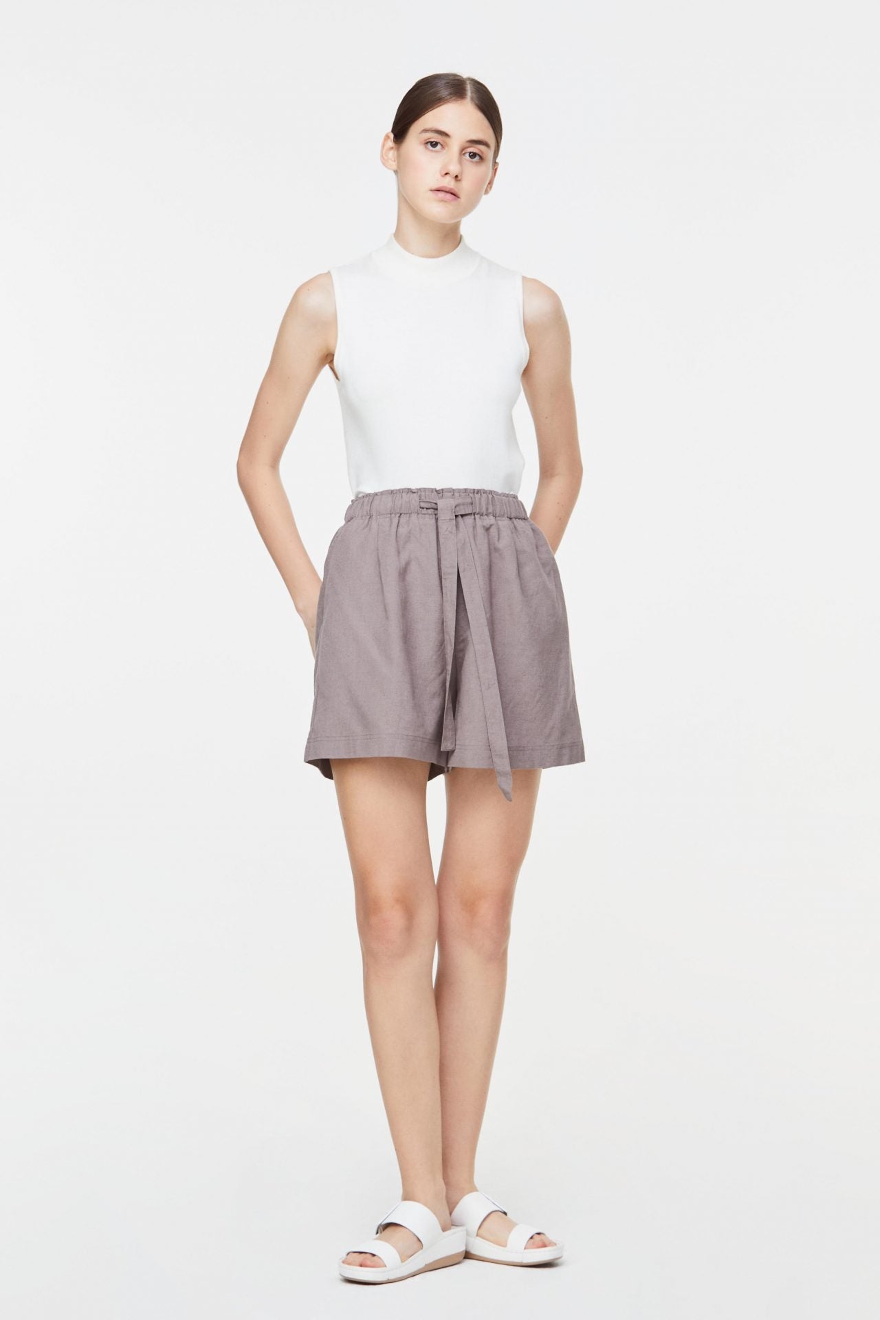 Elasticated Drawcord Shorts