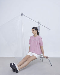Pintuck Yoke Blouse