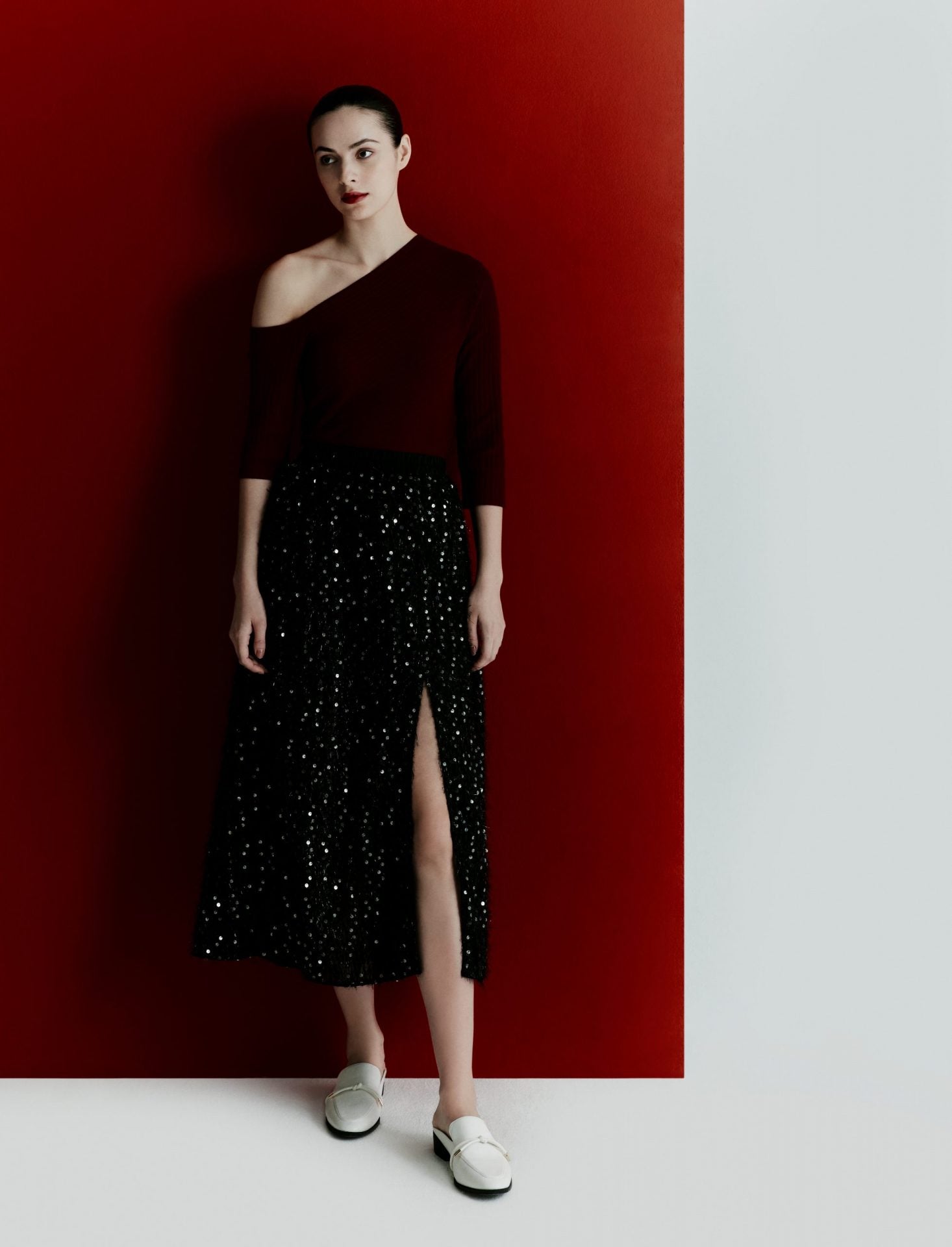 Sequin Circular Skirt
