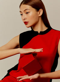 Colour Blocking Blouse