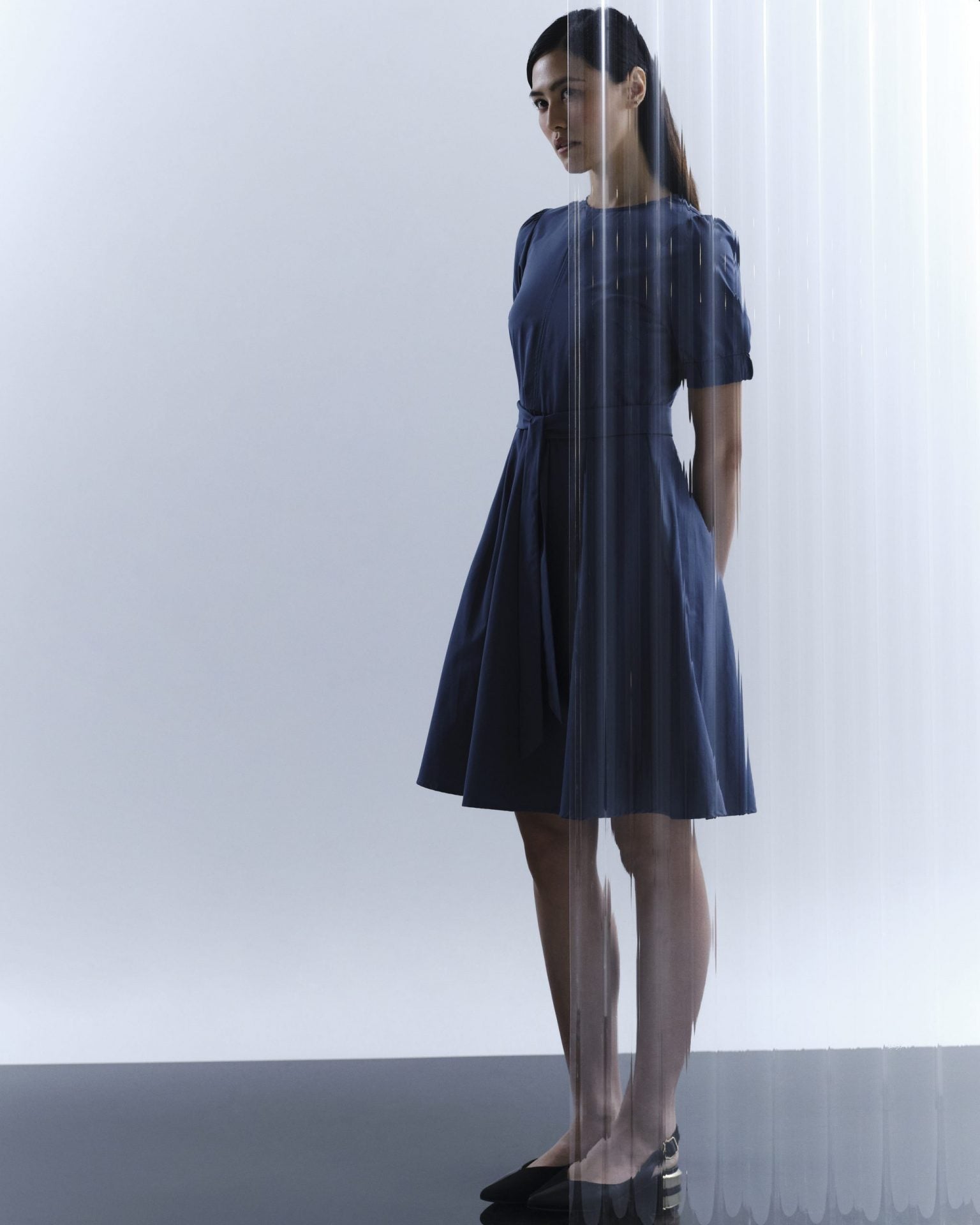 A-Line Midi Dress