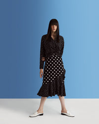 Twist Polka Dot Top