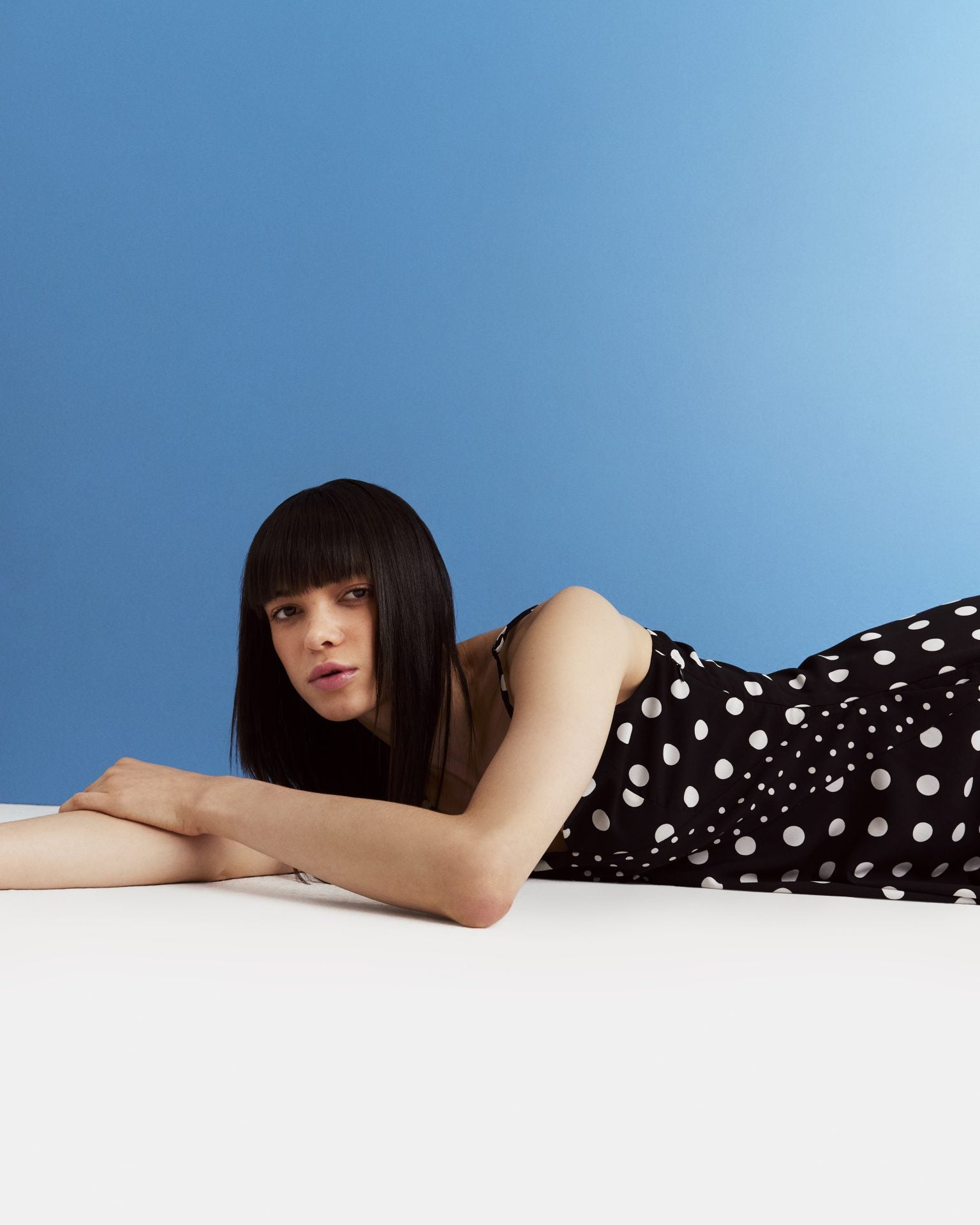 Polka Dot Slip Dress