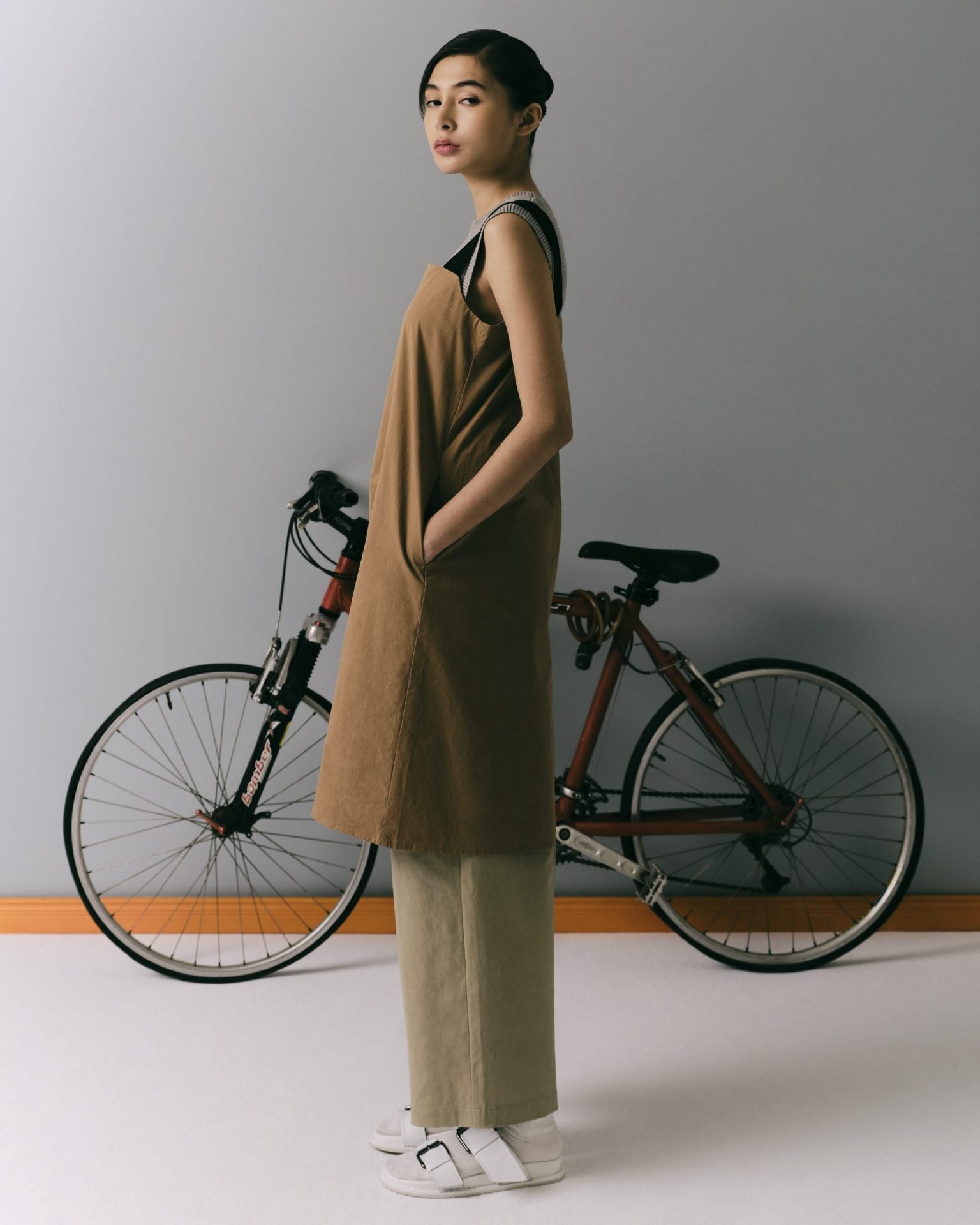 Pleated Wide-Legged Culottes