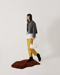 Contrast Fabric Magyar Blouse