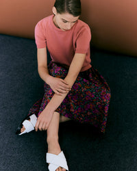 Ruffled Waist Skirt
