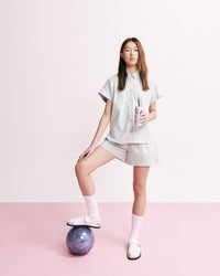 Folded Magyar Collar Blouse