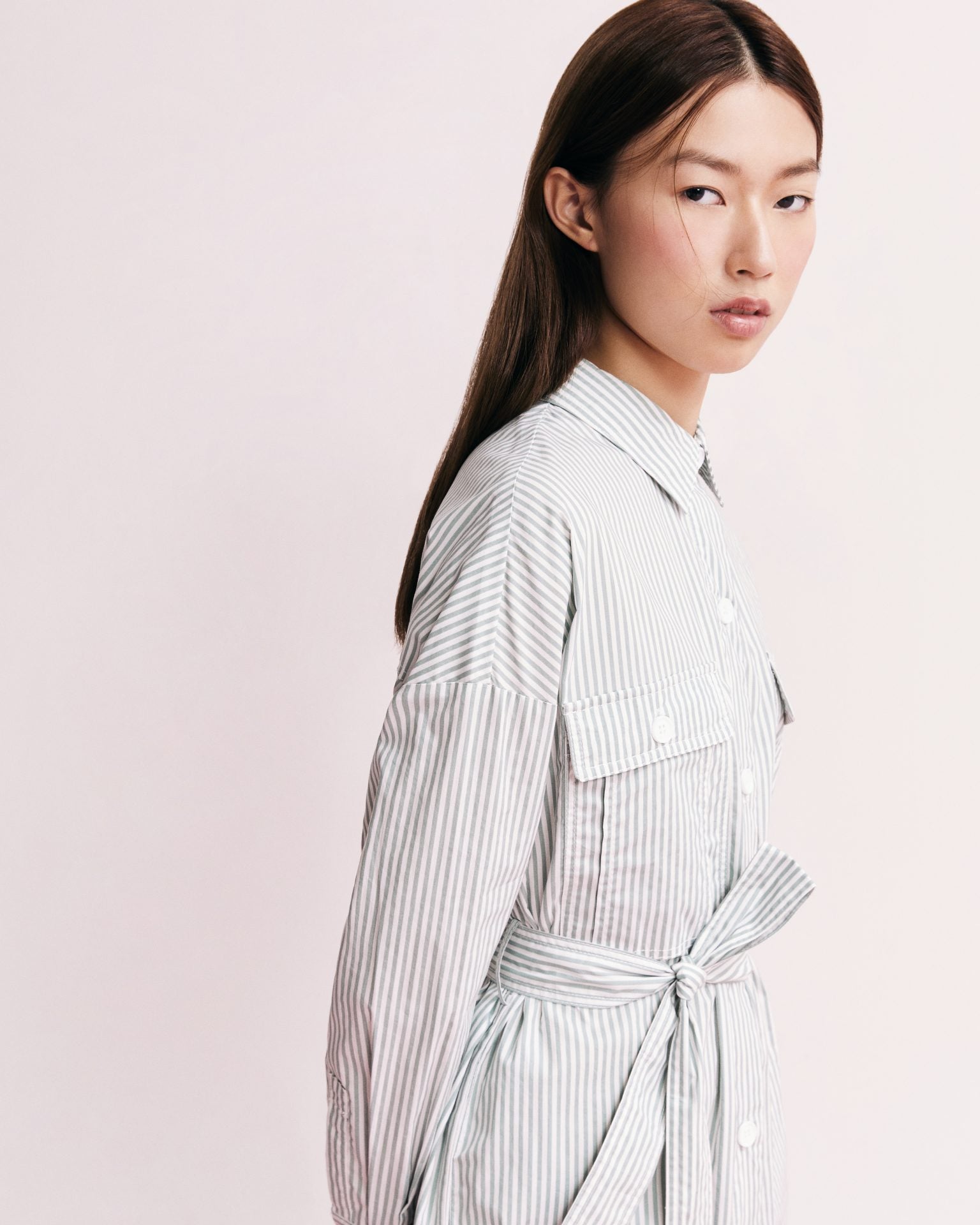 Collared A-Line Pocket Dress