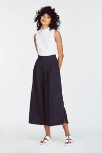 Wide Leg Side Button Pants