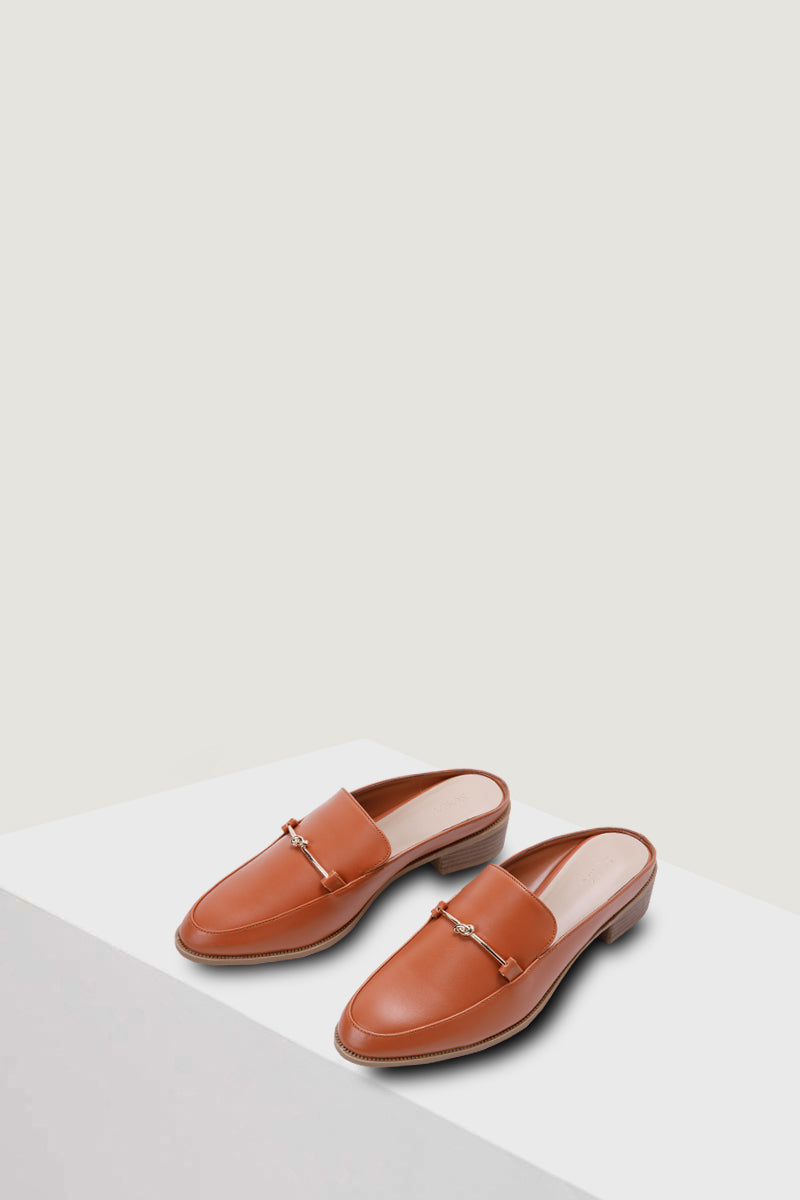 Knot Mules - Brown