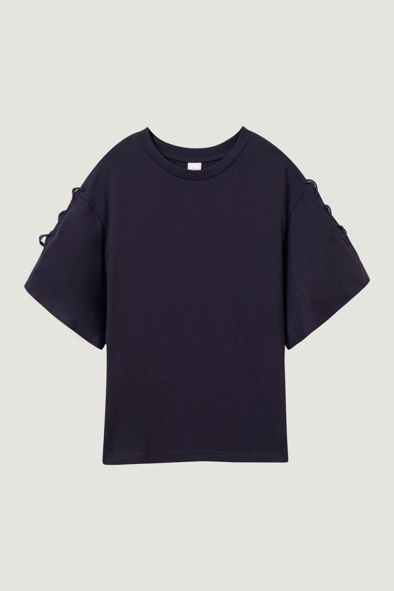 Lace Up Sleeves Tee